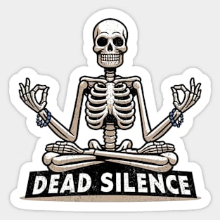 Dead Silence Sticker